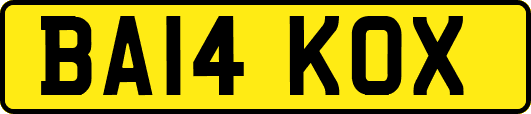 BA14KOX