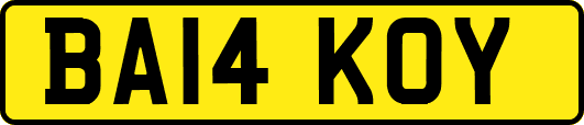 BA14KOY