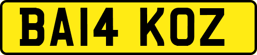 BA14KOZ