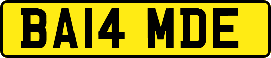 BA14MDE