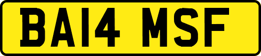 BA14MSF