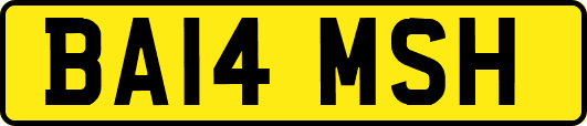 BA14MSH