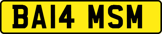 BA14MSM