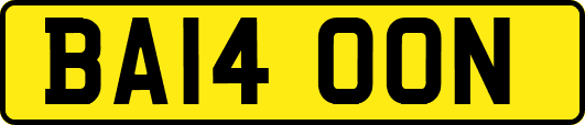 BA14OON