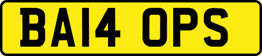 BA14OPS