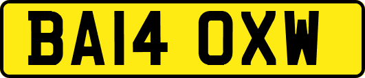 BA14OXW