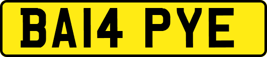 BA14PYE