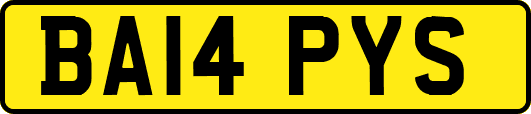 BA14PYS