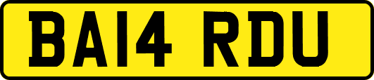 BA14RDU