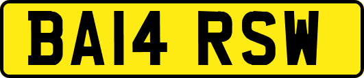 BA14RSW