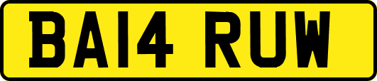 BA14RUW