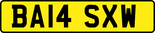 BA14SXW