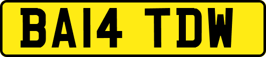 BA14TDW