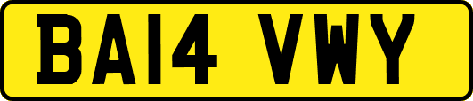 BA14VWY