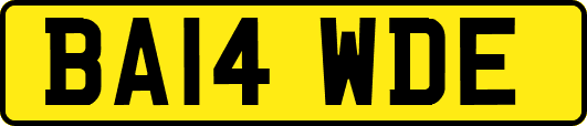 BA14WDE