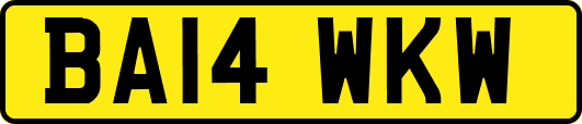 BA14WKW