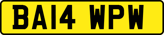 BA14WPW