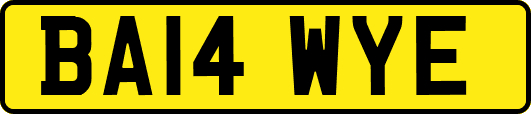 BA14WYE