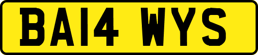 BA14WYS