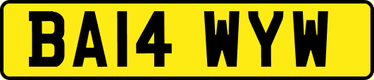 BA14WYW