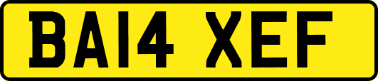 BA14XEF