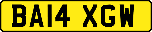 BA14XGW