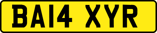 BA14XYR