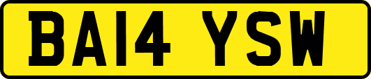 BA14YSW