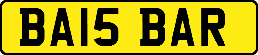 BA15BAR