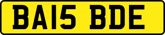BA15BDE