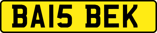 BA15BEK