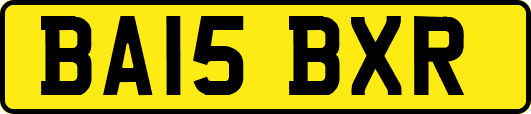 BA15BXR