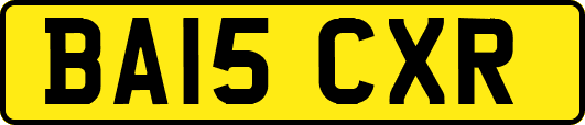 BA15CXR