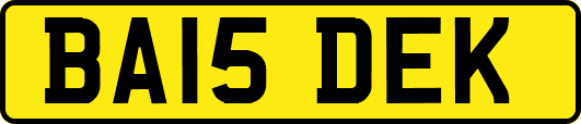 BA15DEK