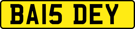 BA15DEY