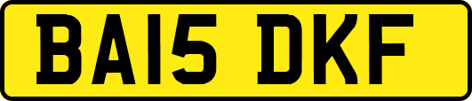 BA15DKF