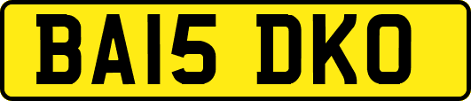 BA15DKO