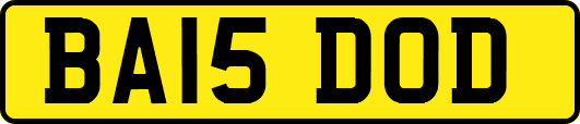 BA15DOD