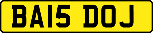 BA15DOJ