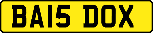 BA15DOX