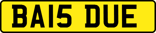 BA15DUE