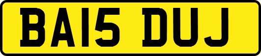 BA15DUJ