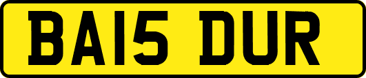 BA15DUR