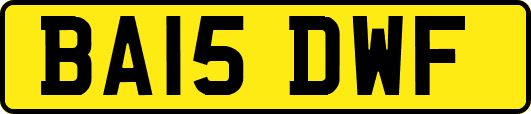 BA15DWF