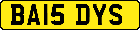 BA15DYS