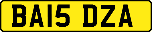 BA15DZA
