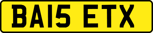 BA15ETX