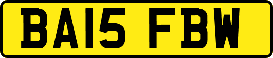 BA15FBW