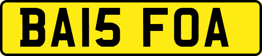 BA15FOA