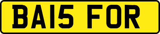 BA15FOR